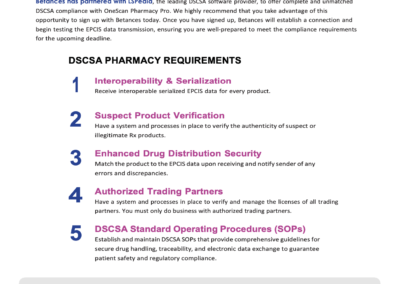 Onescan pharmacy PRO prepare your pharmacy for DSCSA